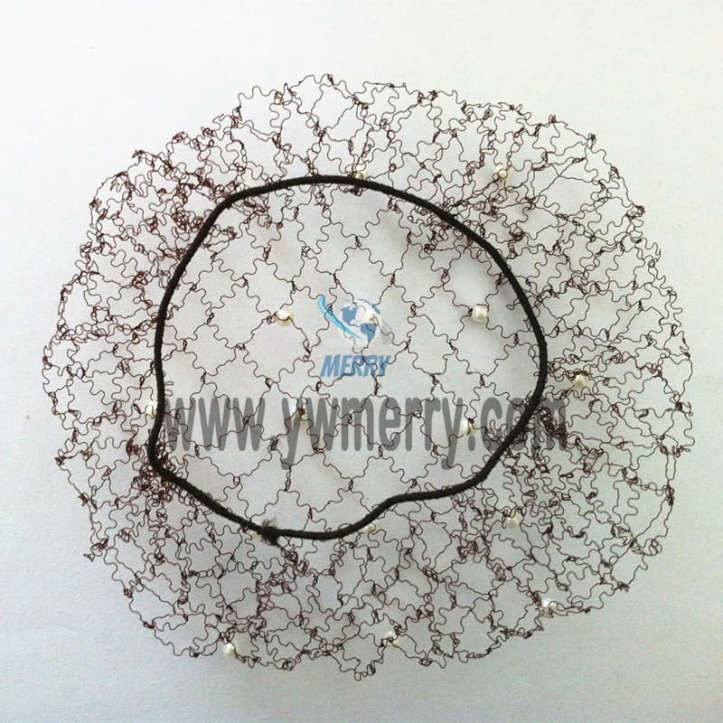 Hairnets with Pearls Top Quality Hair net Hair Accessories